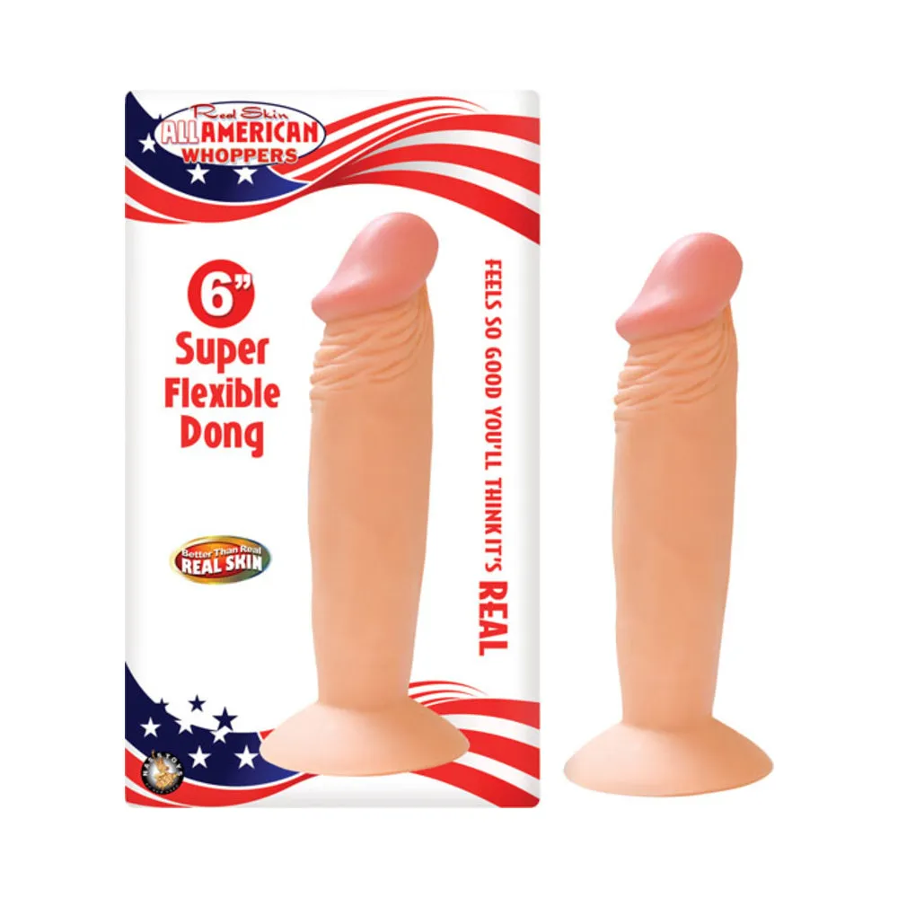 Afro Amer Whopper 6in Straight Dong