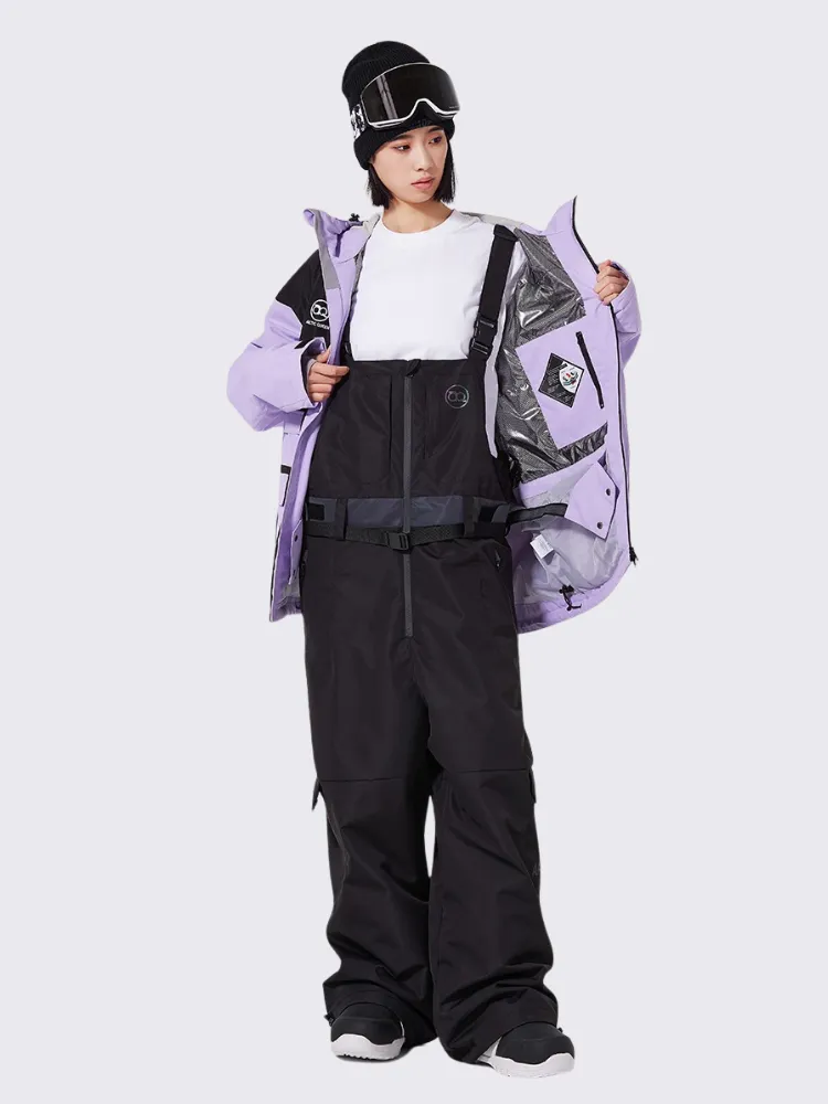 ARCTIC QUEEN Colorblock Cargo Ski Suit - Women's