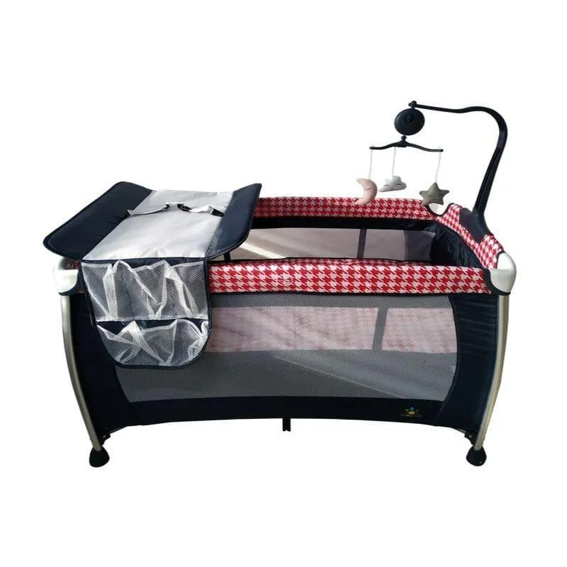 Babylove Large Playpen Two Layers with Toy 27-920AP