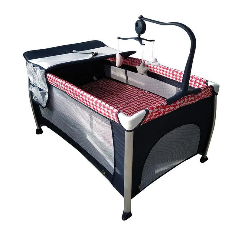 Babylove Large Playpen Two Layers with Toy 27-920AP