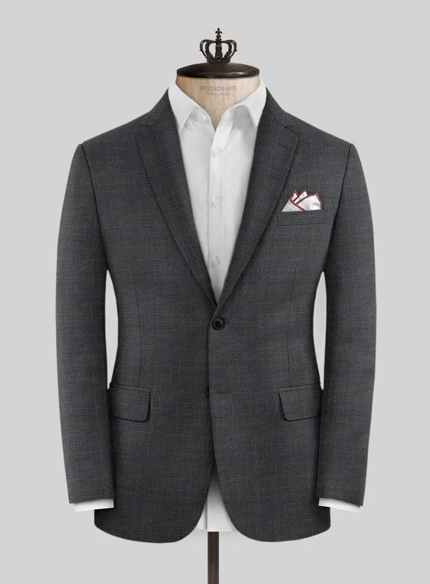 Bristol Glen Charcoal Lioda Suit