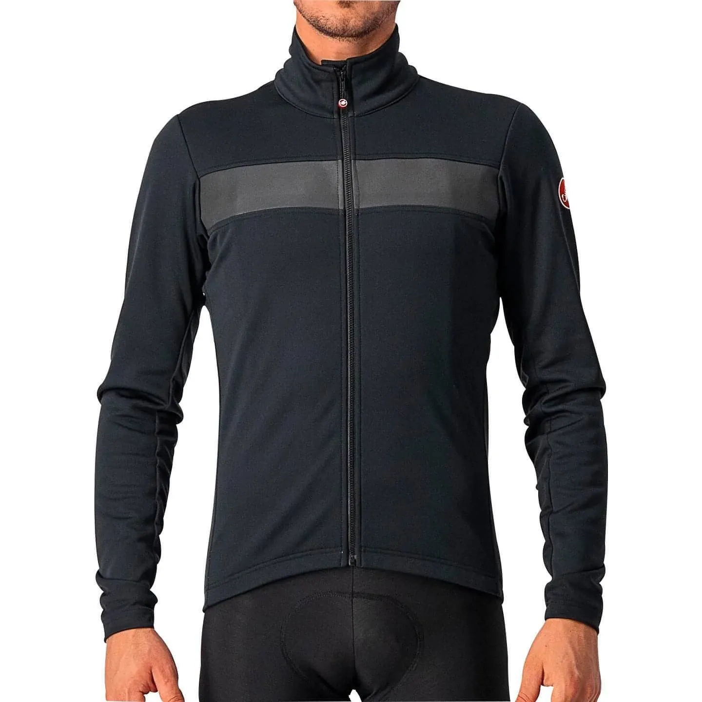 Castelli Raddoppia 3 Mens Cycling Jacket - Black