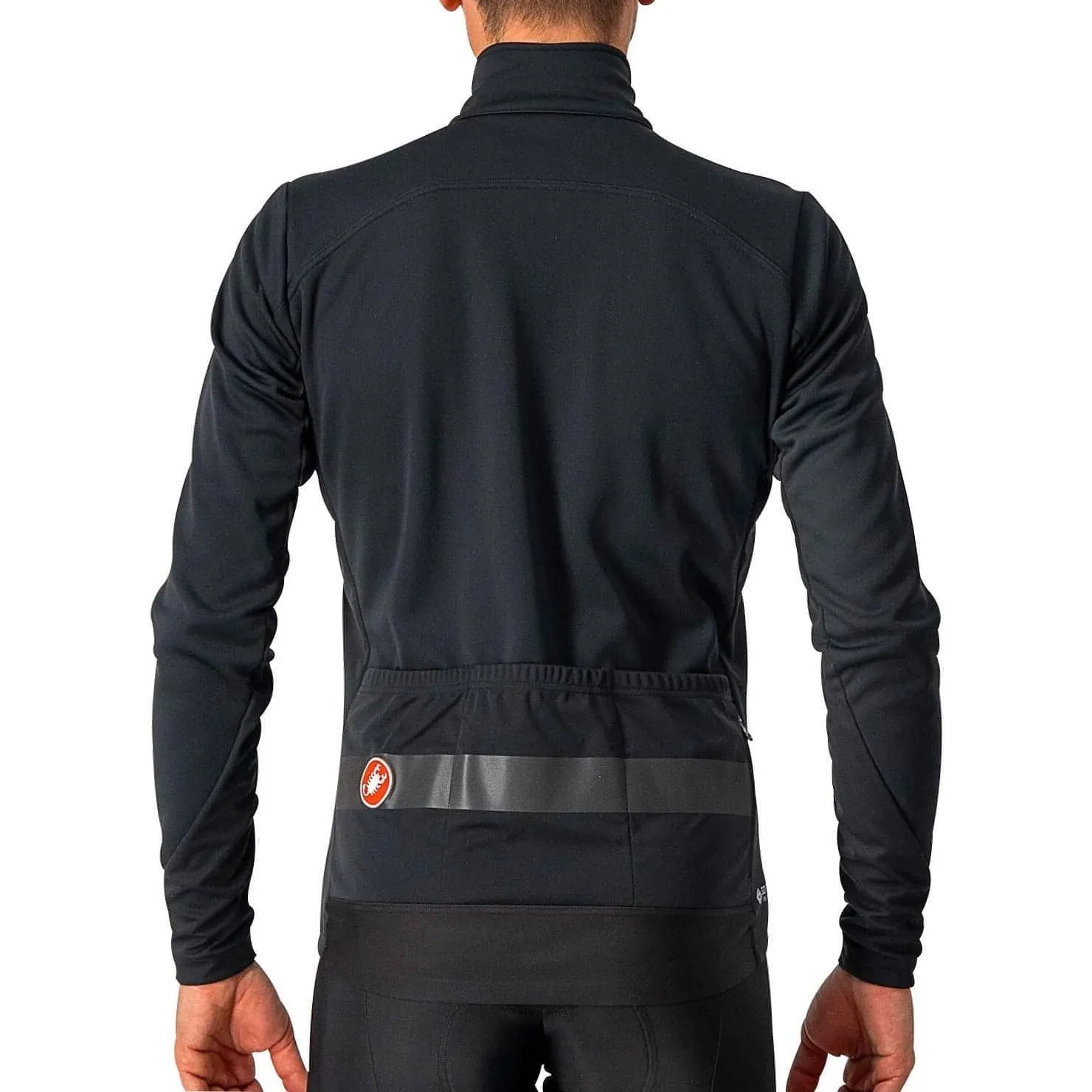 Castelli Raddoppia 3 Mens Cycling Jacket - Black