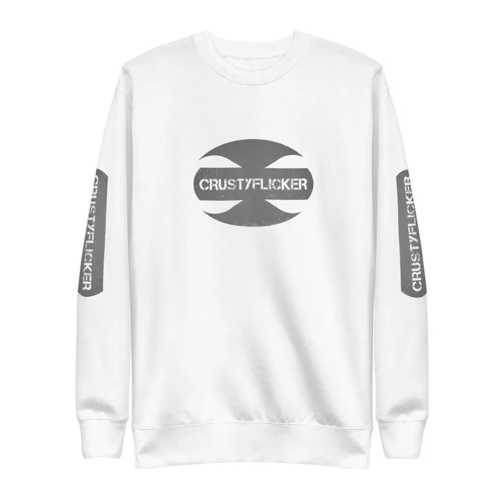 CRUSTYFLICKER Dogtag - Unisex Fleece Pullover (sleeves)