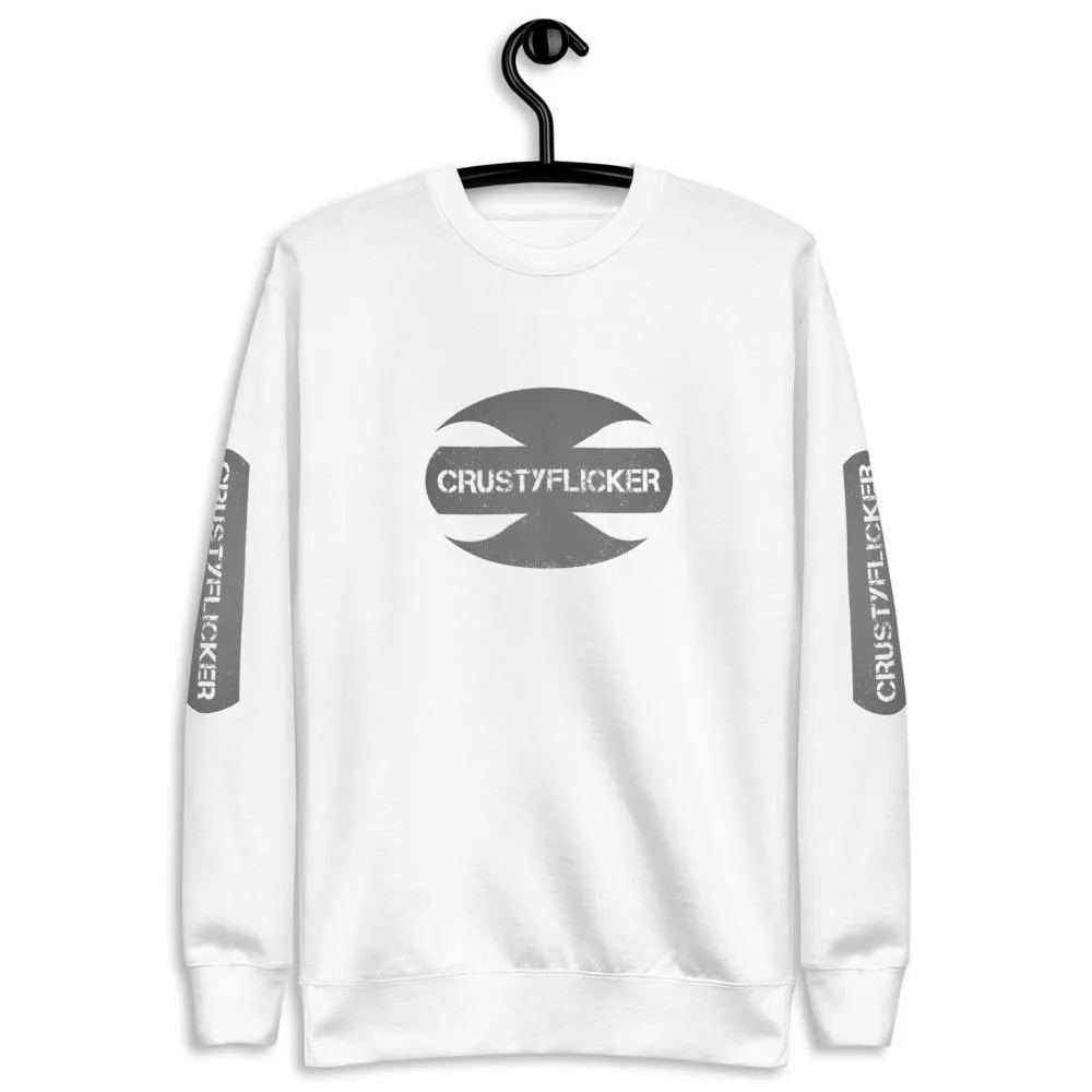 CRUSTYFLICKER Dogtag - Unisex Fleece Pullover (sleeves)