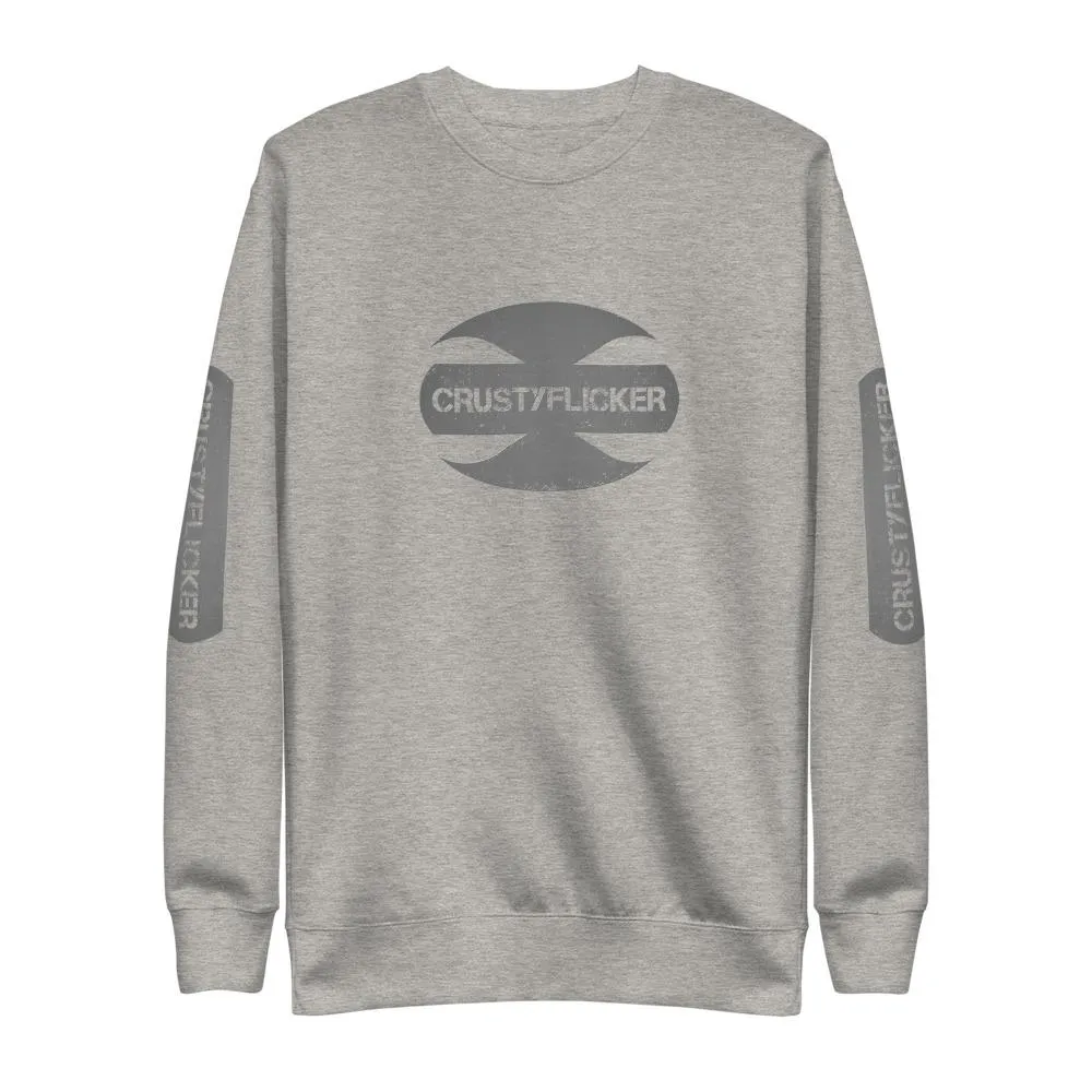 CRUSTYFLICKER Dogtag - Unisex Fleece Pullover (sleeves)