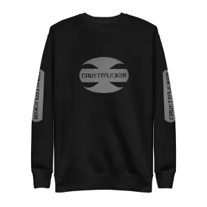 CRUSTYFLICKER Dogtag - Unisex Fleece Pullover (sleeves)