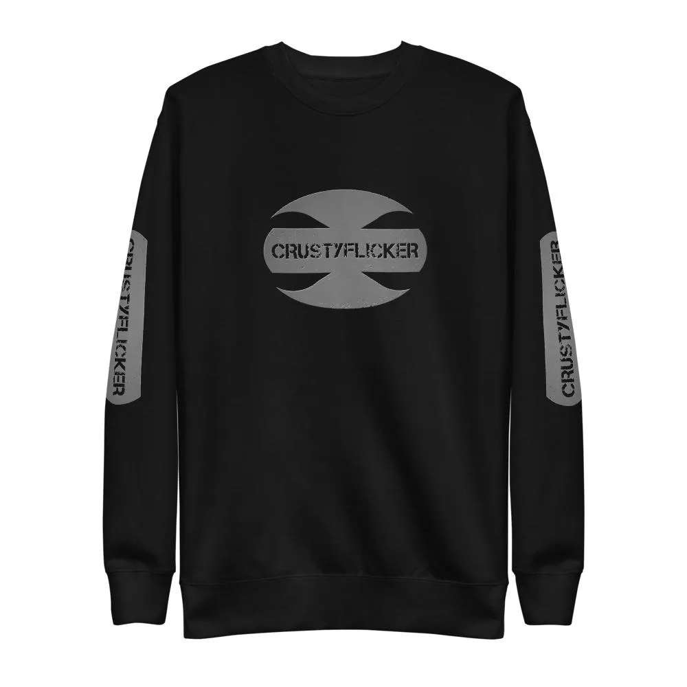 CRUSTYFLICKER Dogtag - Unisex Fleece Pullover (sleeves)