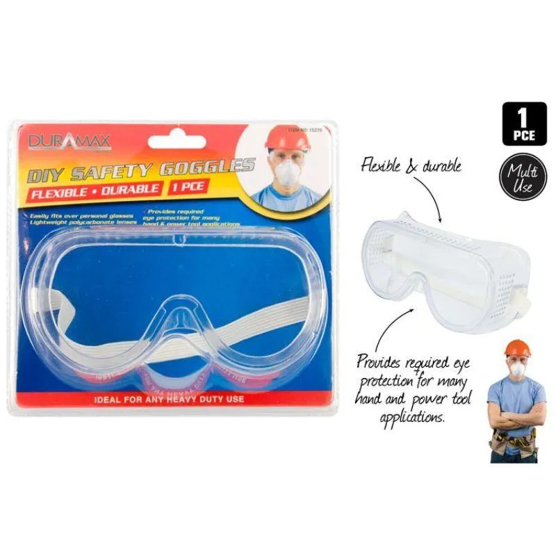 Flexible Durable Safety Goggles