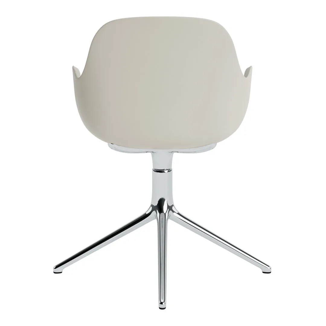 Form Armchair - 4L Swivel Base