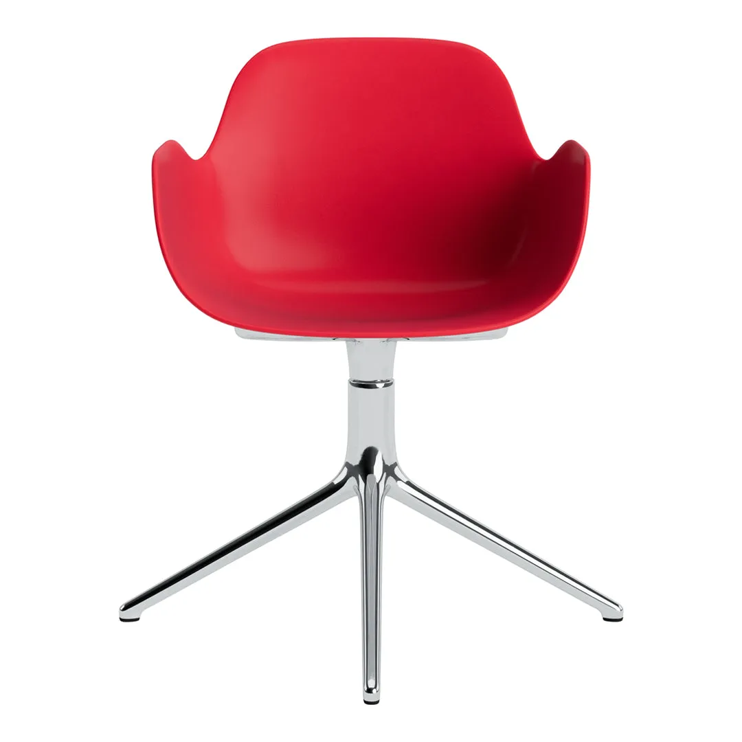 Form Armchair - 4L Swivel Base