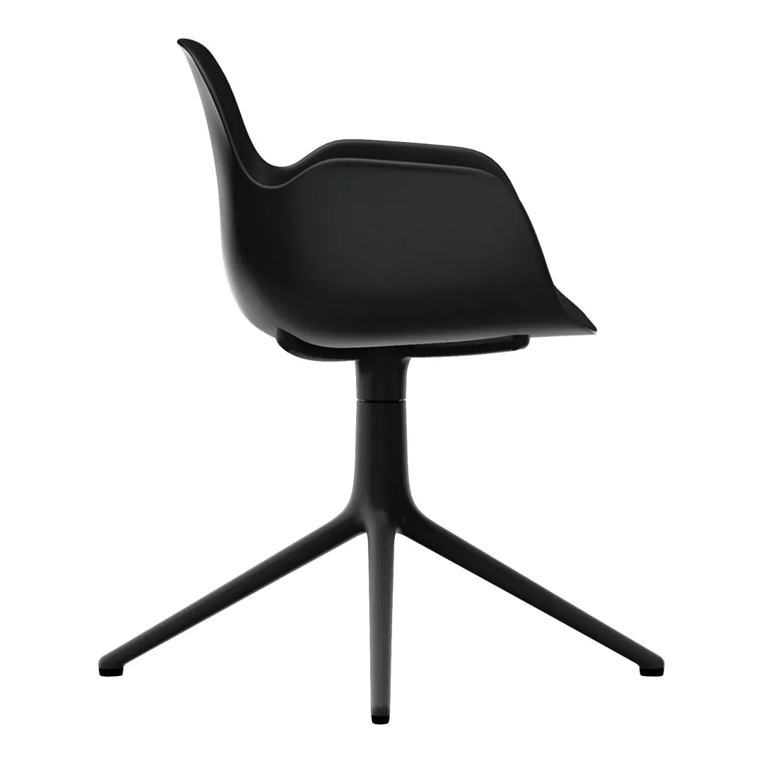 Form Armchair - 4L Swivel Base