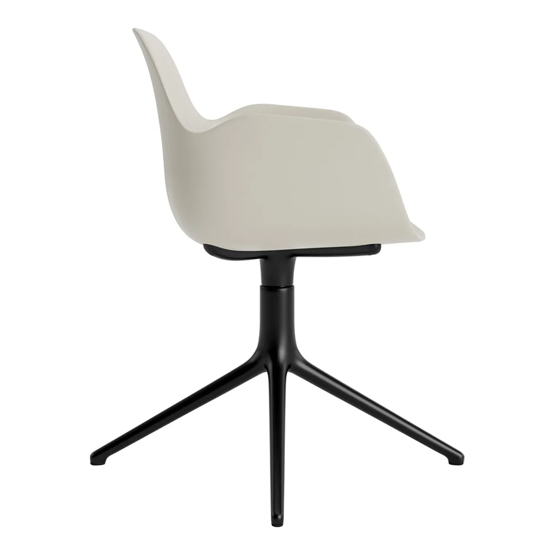 Form Armchair - 4L Swivel Base