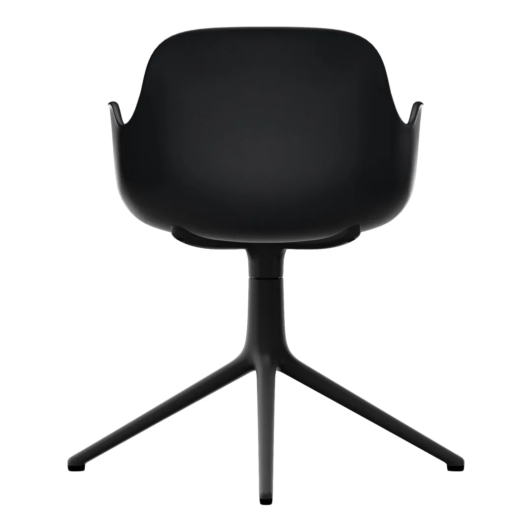 Form Armchair - 4L Swivel Base