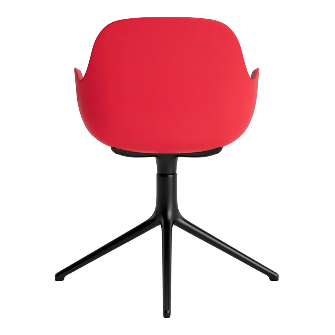 Form Armchair - 4L Swivel Base