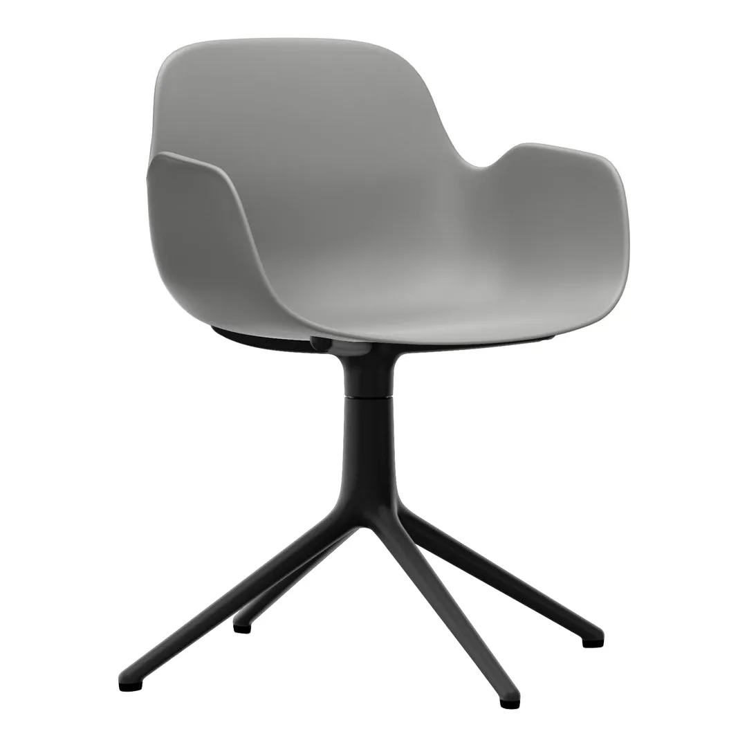 Form Armchair - 4L Swivel Base