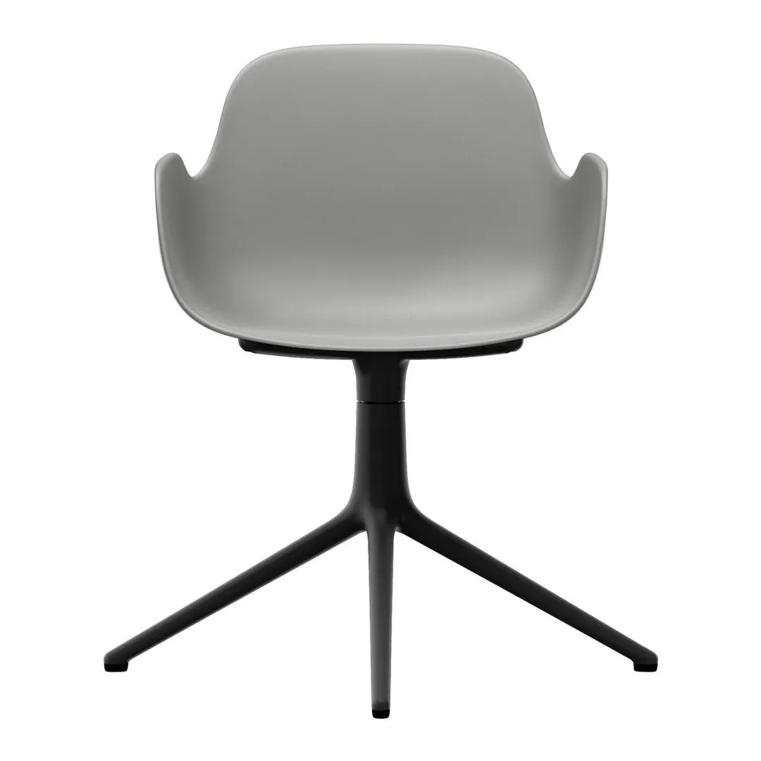 Form Armchair - 4L Swivel Base