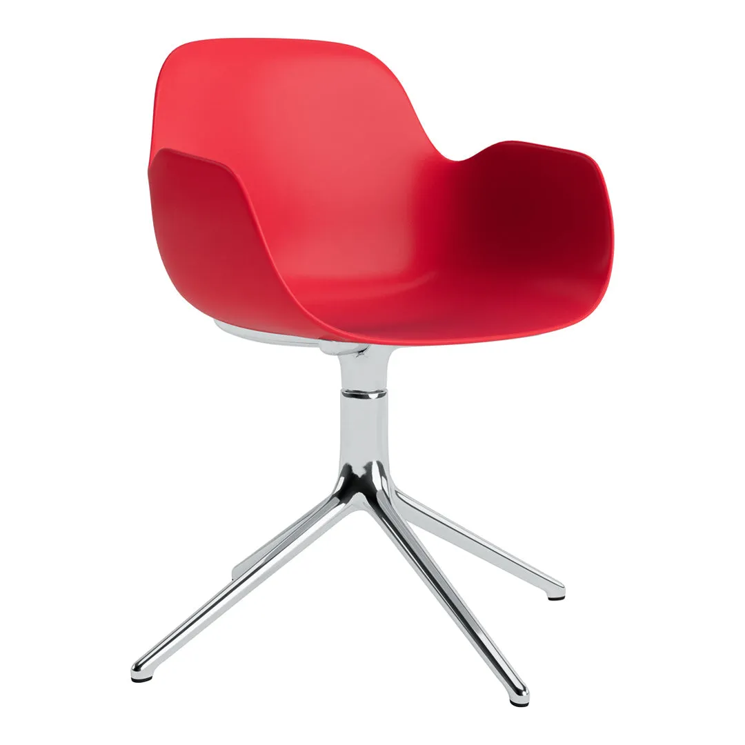 Form Armchair - 4L Swivel Base