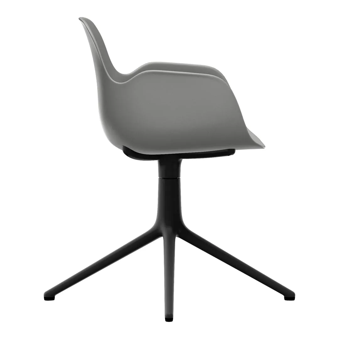 Form Armchair - 4L Swivel Base