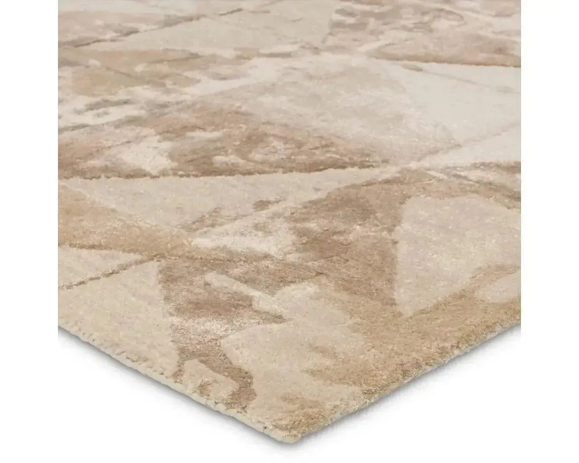 Fragment FRG06 Taupe/Cream Rug