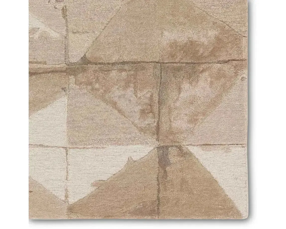 Fragment FRG06 Taupe/Cream Rug