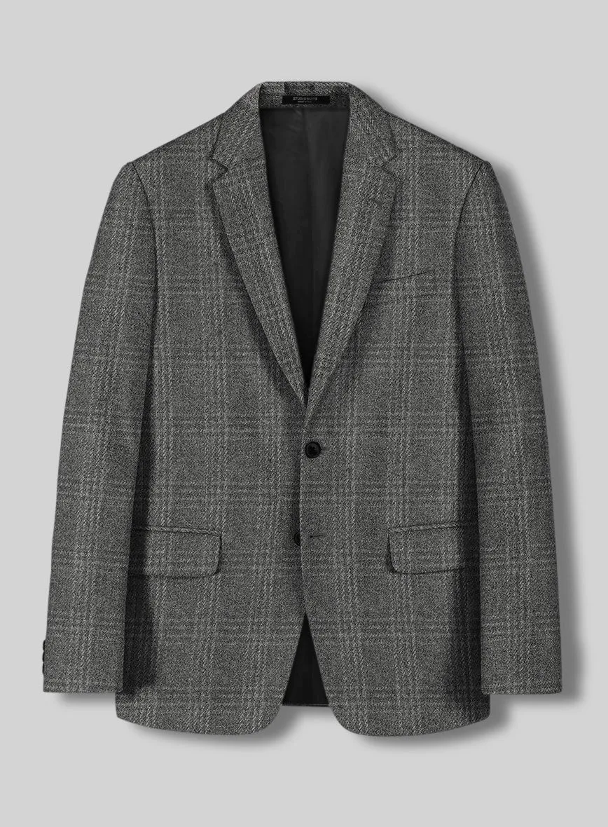 Highlander Gray Tartan Tweed Suit