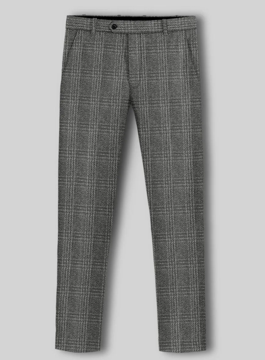 Highlander Gray Tartan Tweed Suit