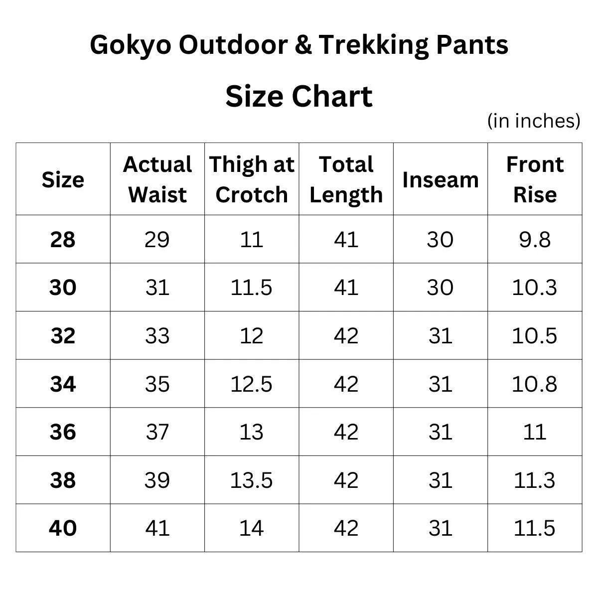 K2 Cold Weather Trekking & Travel Pants- Sherpa Series - Black