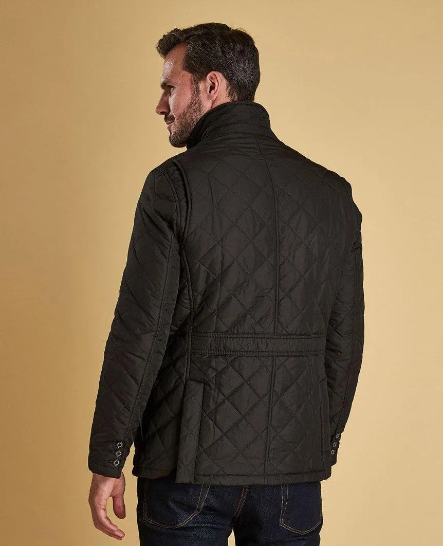 Lutz Quilted Jacket Black