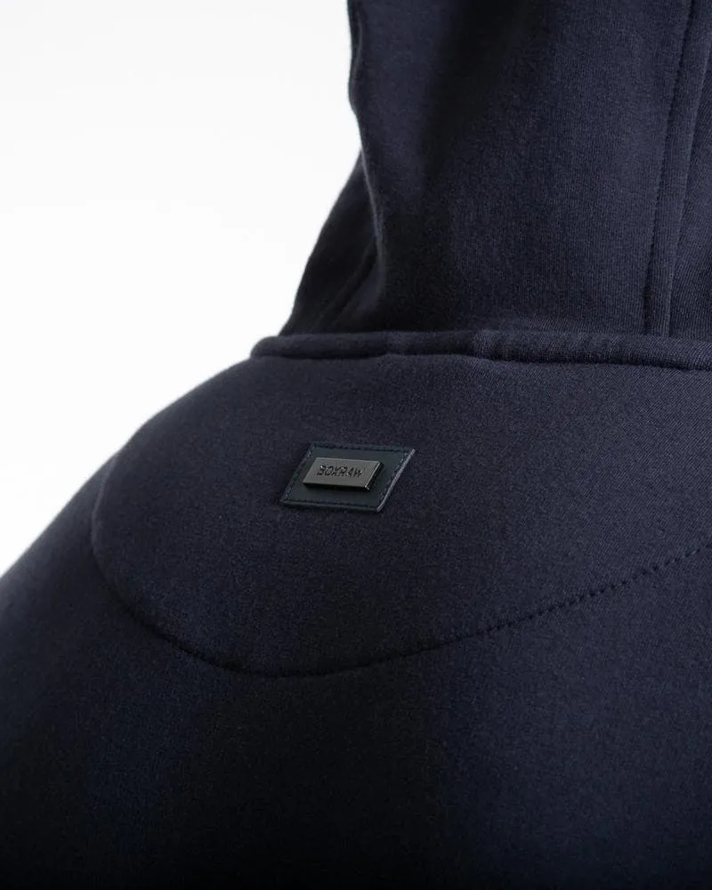 MARCIANO ZIP HOODIE - CHARCOAL