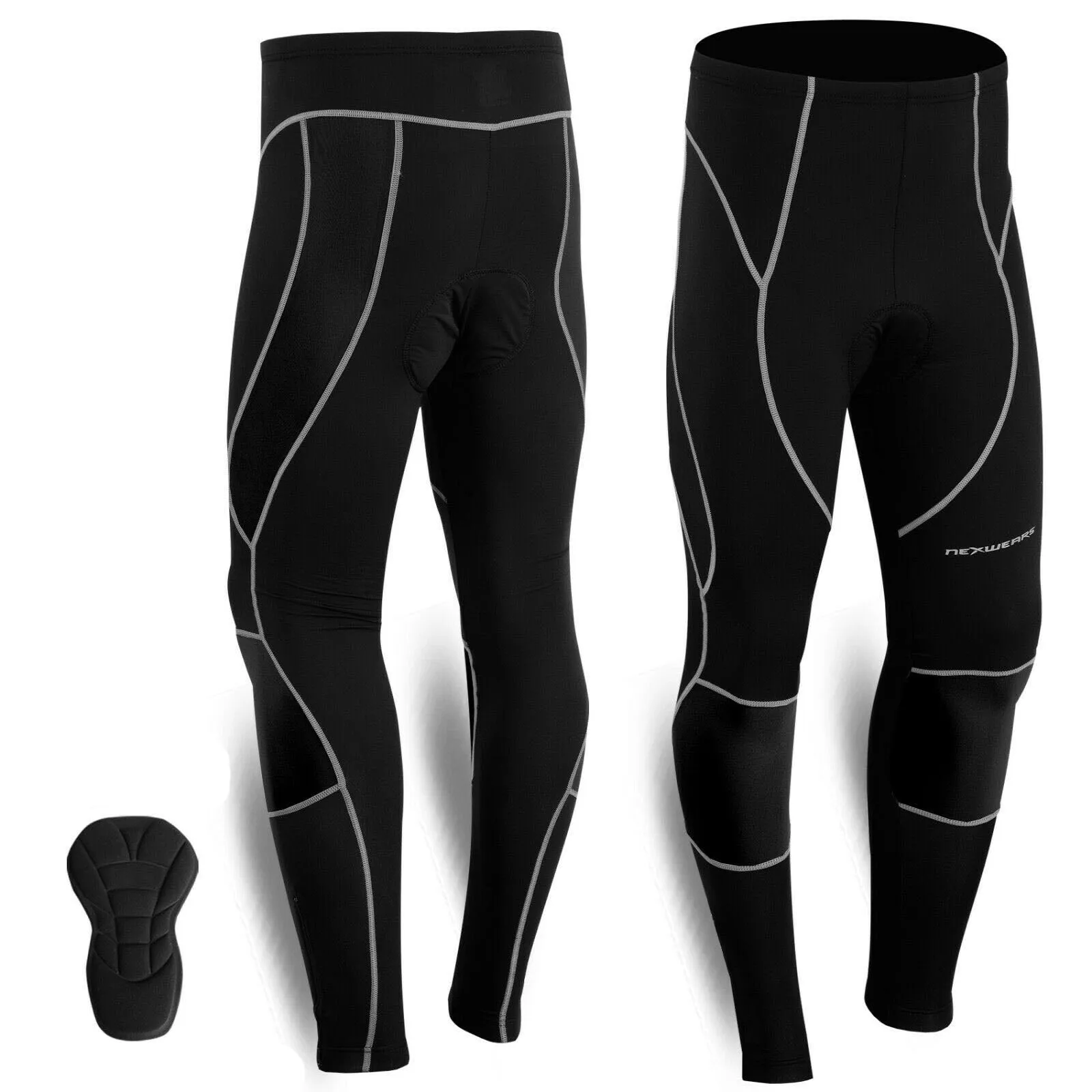 Men Cycling Trouser Thermal Winter Pants Bike Bicycle Windproof Legging Tights