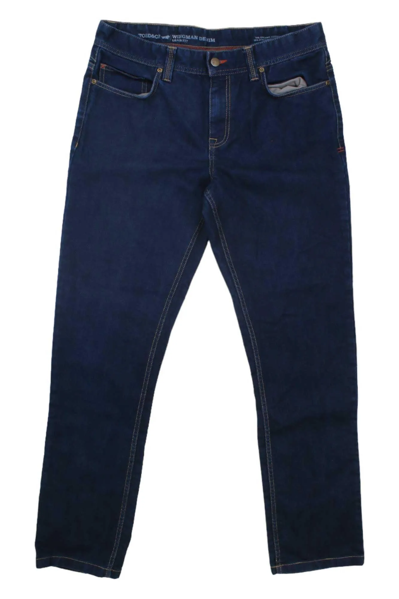 Mens Toad & Co Wingman Denim Lean