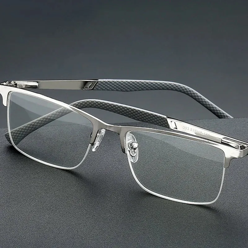 Metal Frame Anti Blue Light Reading Glasses