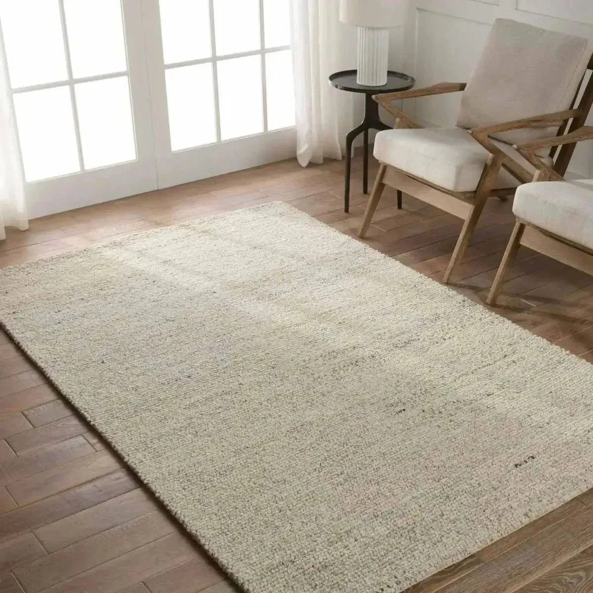 Navarra NVA01 Grey/Cream Rug