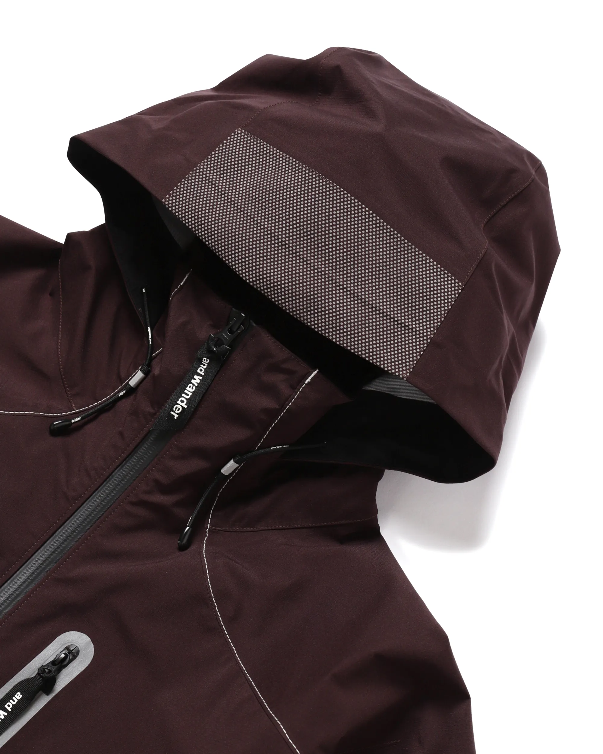 Pertex Shield Rain Jacket - Bordeaux