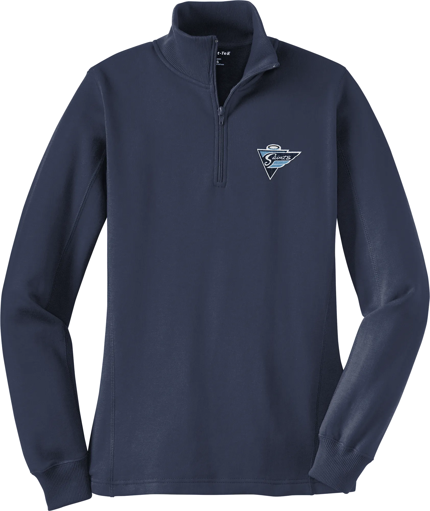 Ramapo Saints Ladies 1/4-Zip Sweatshirt