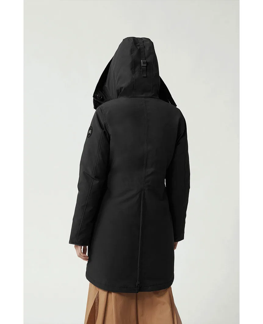 Rossclair Parka Black Label Womens Black