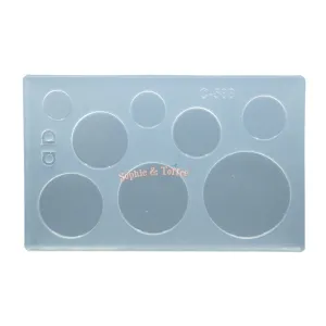 Round Base Disc for Hollow Dome Silicone Mold