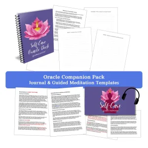 Self-Care Guided Meditation and Journal PLR