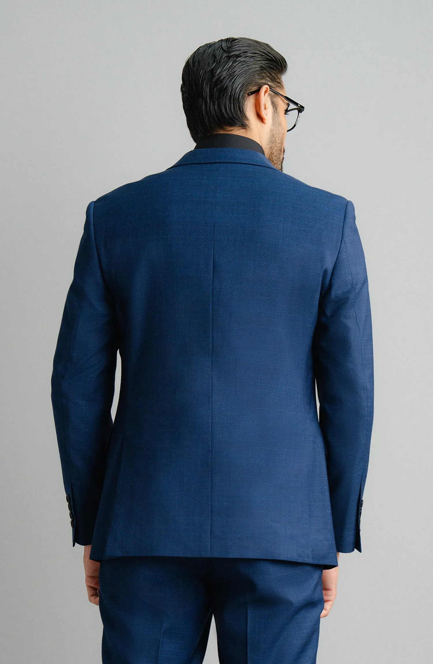 SHARP (2 PC) - CHECKERED BLUE