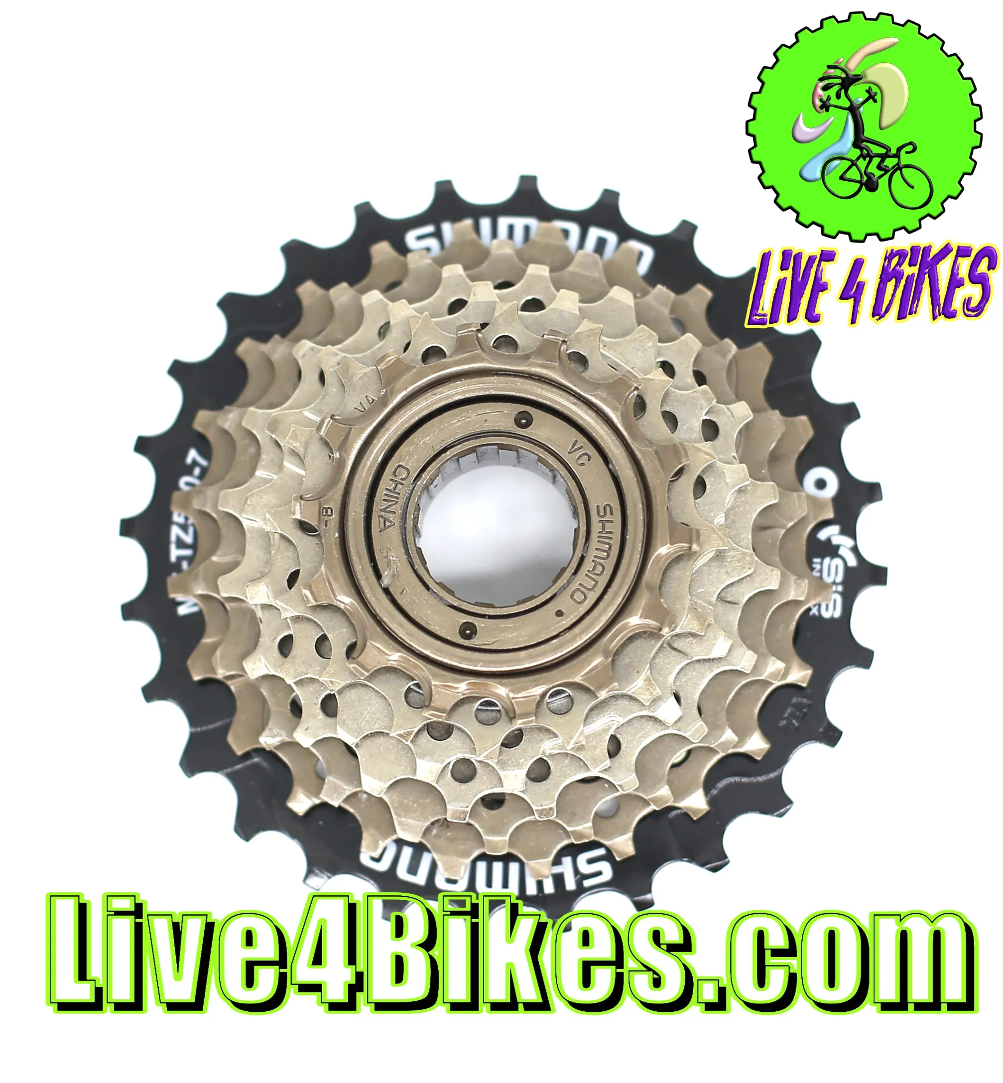 Shimano MF-TZ500-7 7spd 14-28T Freewheel -Live4Bikes