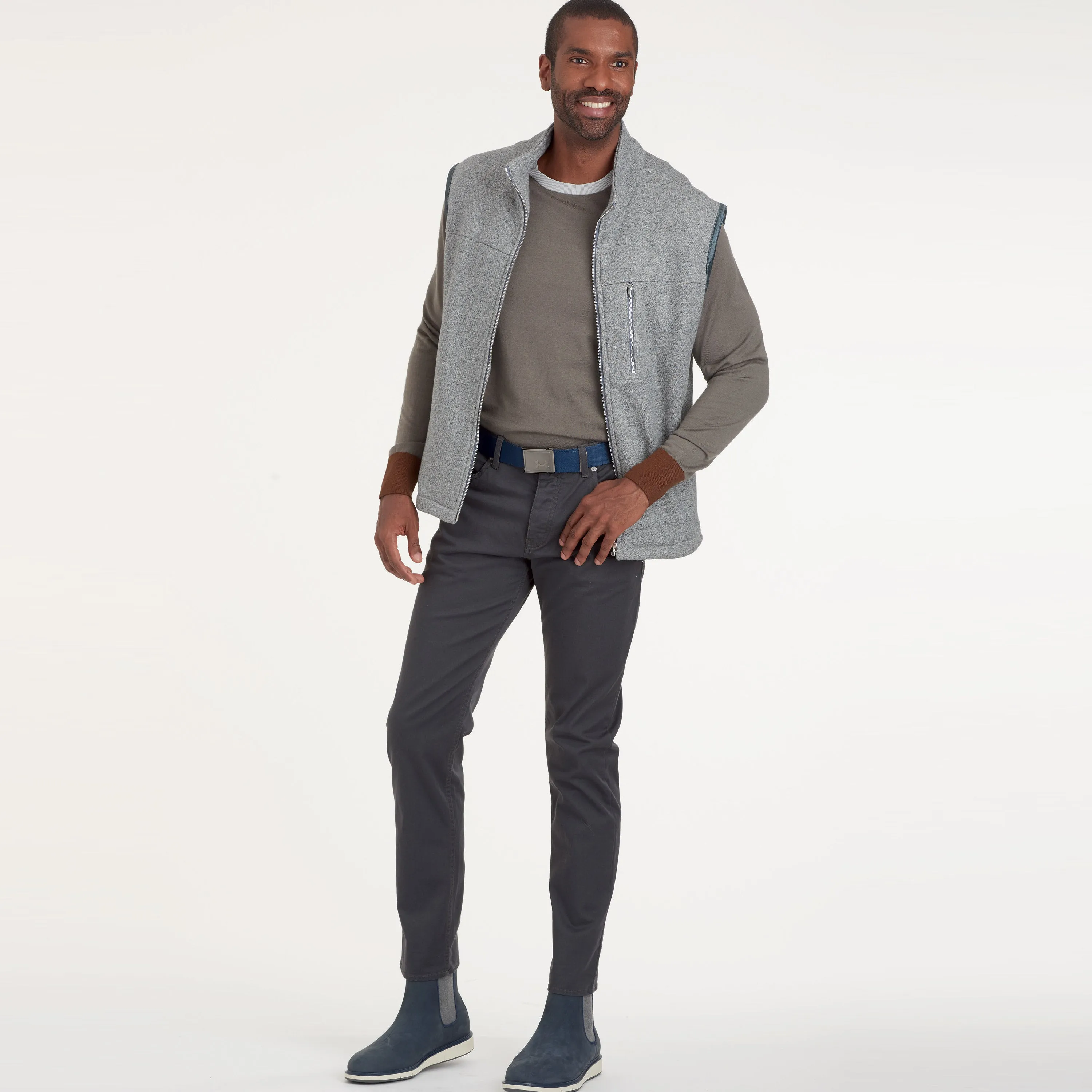 Simplicity Pattern 9191 Men's Vests & Jacket