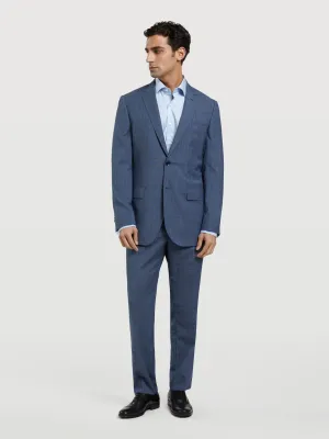 Slim Fit Business Prince of Wales Suit