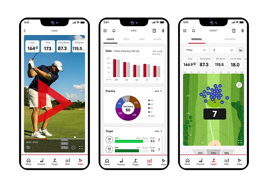 Swing Caddie SC4 Launch Monitor and Golf Simulator