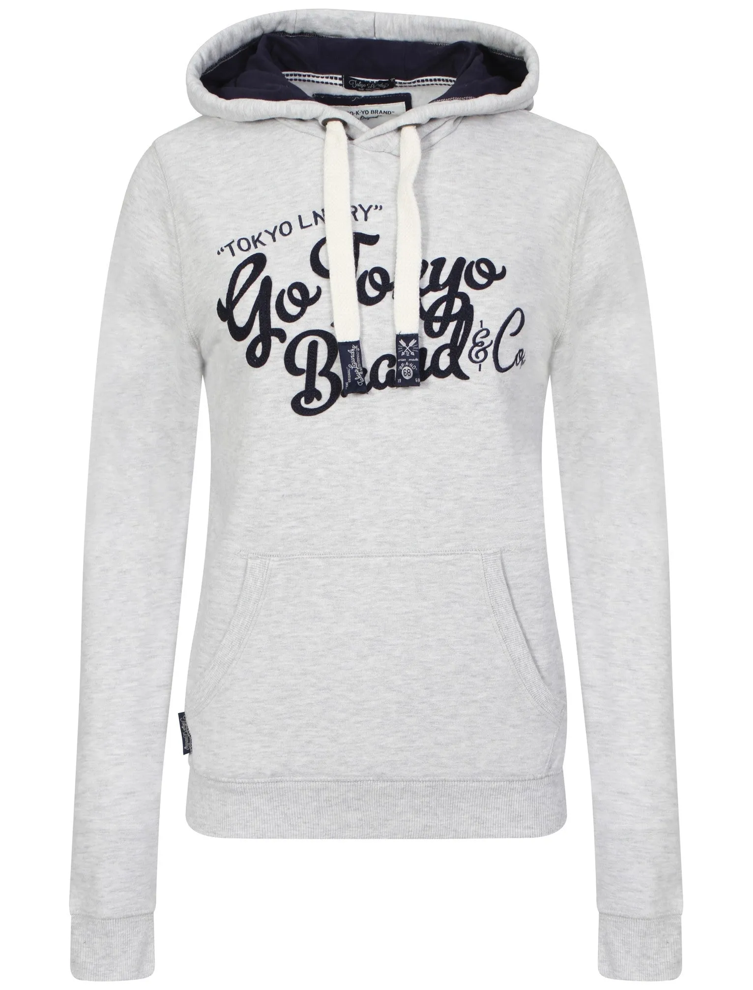 Tokyo Laundry Ruth grey hoodie