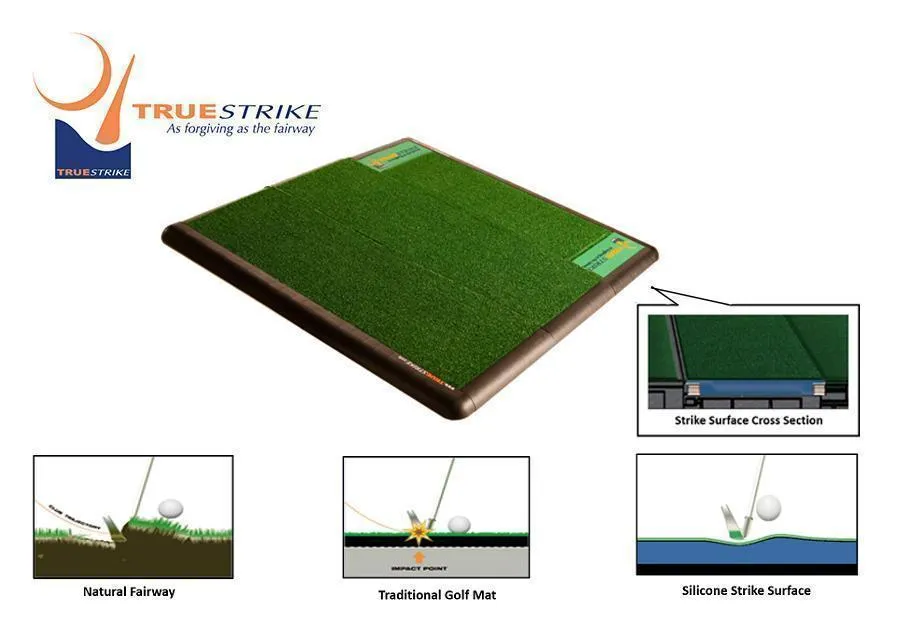 TrueStrike Golf Mat - Static Impact