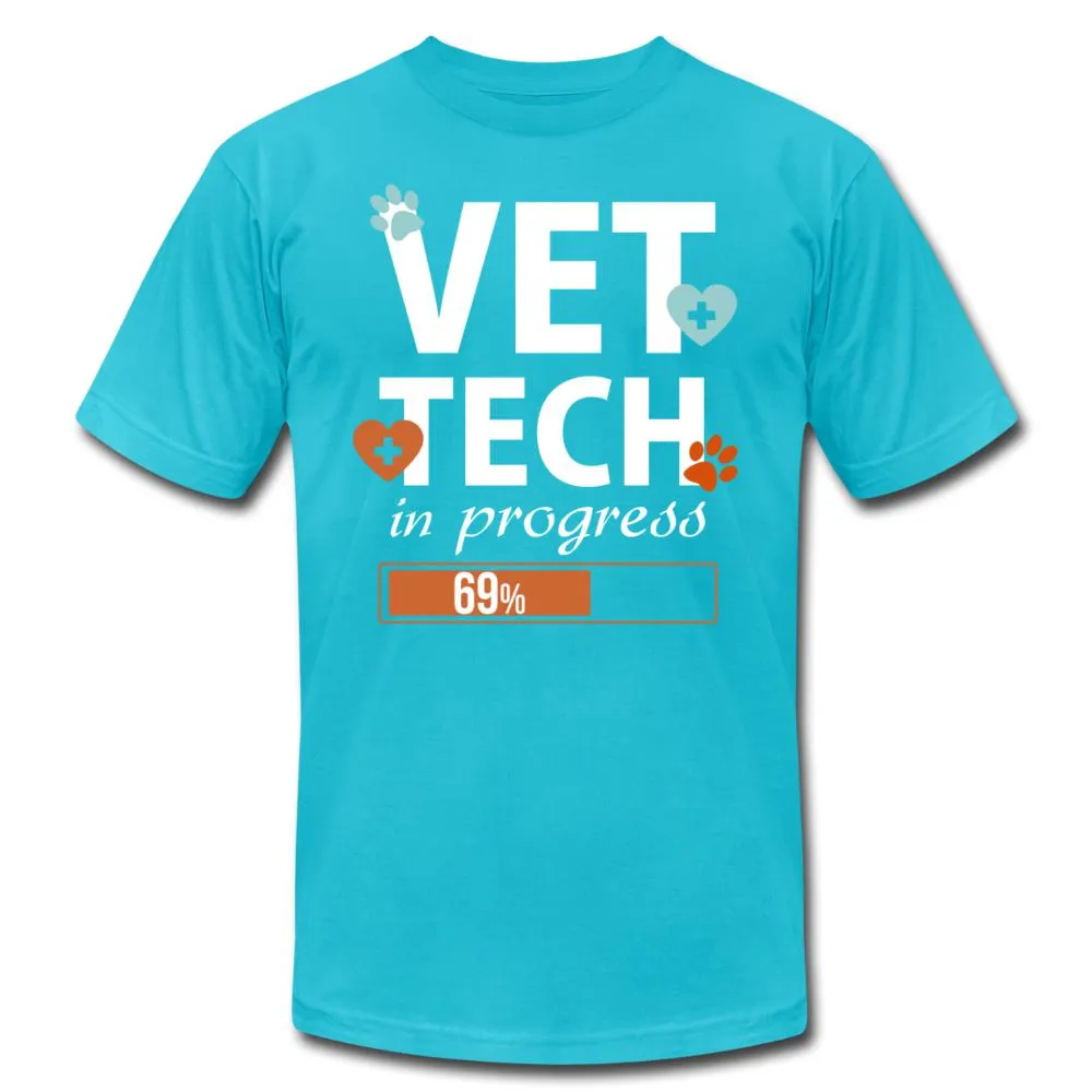 Vet Tech-In Progress Unisex Jersey T-Shirt by Bella   Canvas