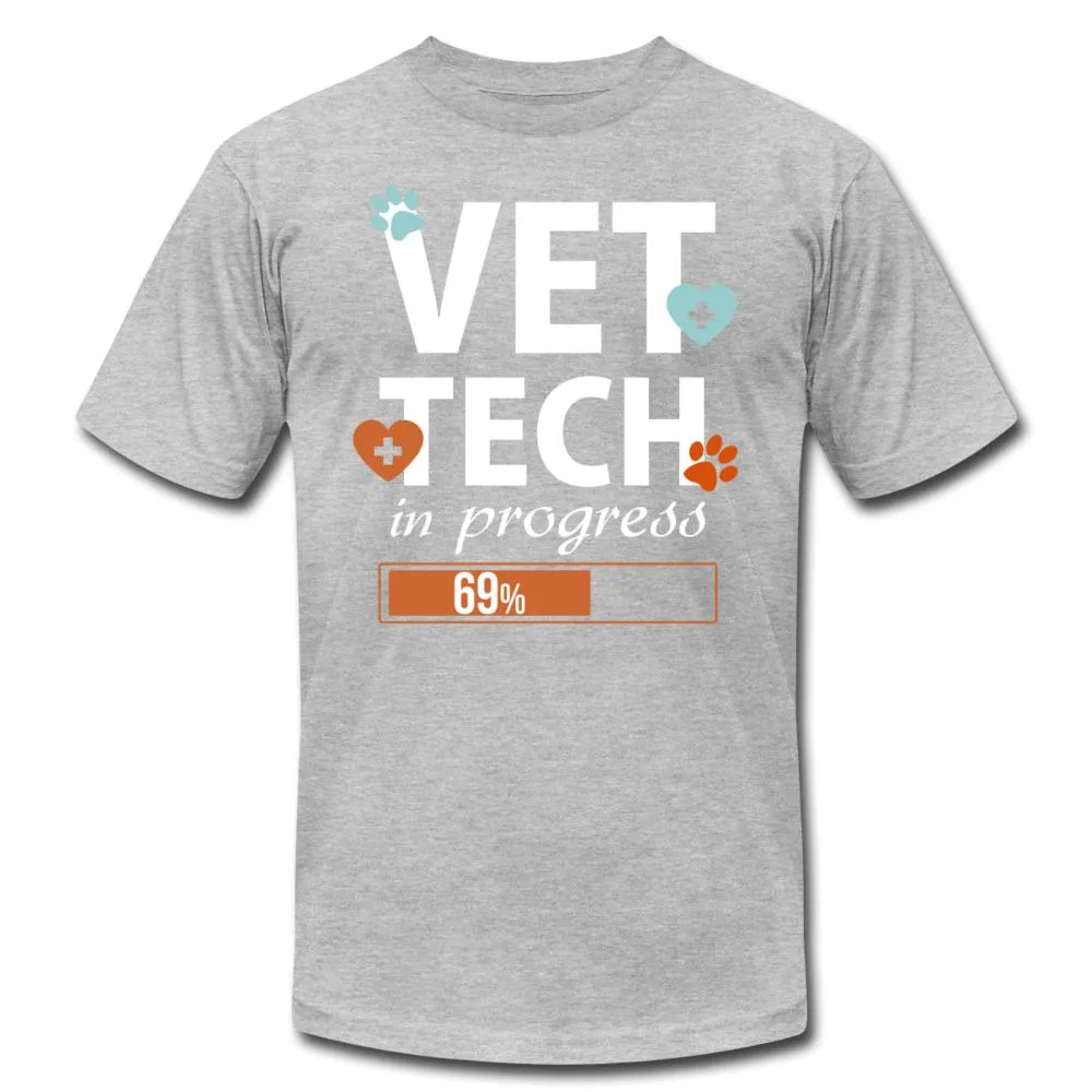 Vet Tech-In Progress Unisex Jersey T-Shirt by Bella   Canvas