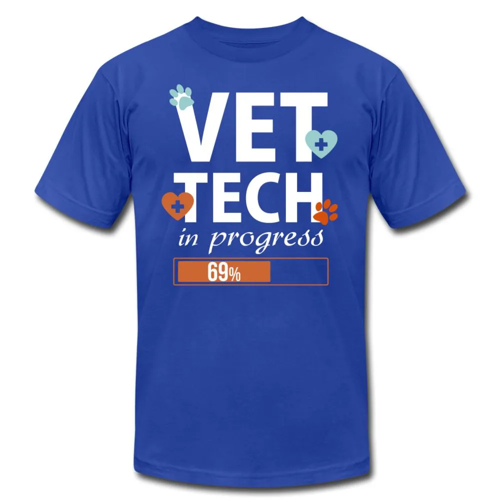 Vet Tech-In Progress Unisex Jersey T-Shirt by Bella   Canvas