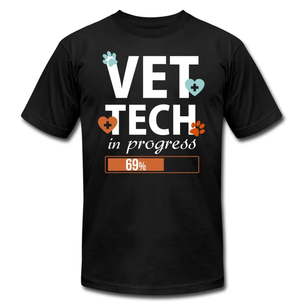 Vet Tech-In Progress Unisex Jersey T-Shirt by Bella   Canvas